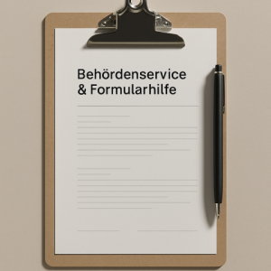 Behörden und Formularhilfe